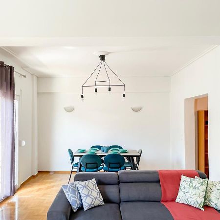 Aristotelous Sunny 118Sqm Apt In Viktoria Athen Exterior foto
